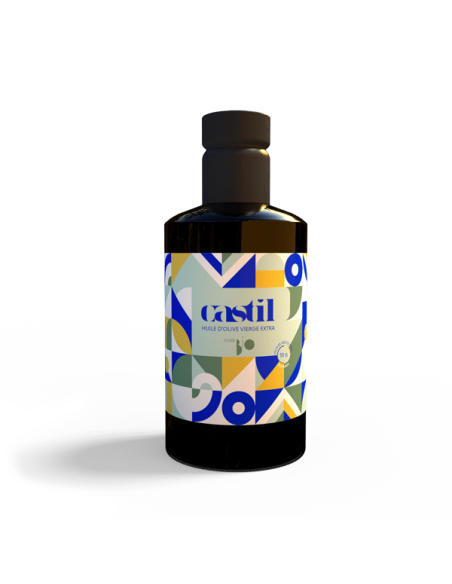Bouteille 50cl - Cuvée Bio, pureté et finesse - Huile d’olive Castil