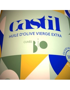 Bouteille 50cl - Cuvée Bio, pureté et finesse - Huile d’olive Castil 2