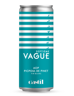 SEPTIÈME VAGUE - AOP Picpoul de Pinet - Vin Blanc