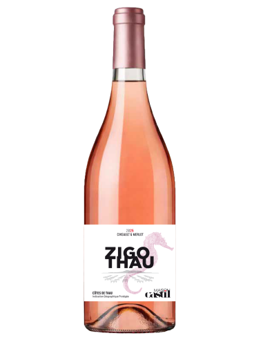 ZIGOTHAU - IGP Côtes de Thau - Vin Rosé