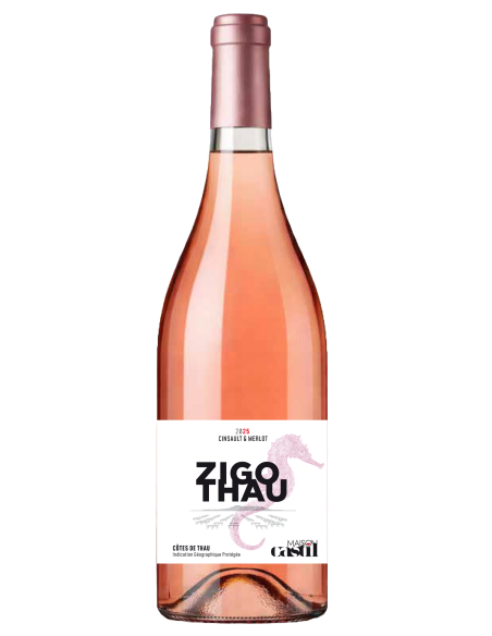 ZIGOTHAU - IGP Côtes de Thau - Vin Rosé